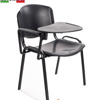 Sedie riunione conferenza +scrittoio plastica nera