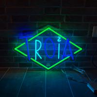 Lampada LED TROIA – insegna luminosa 60x30 cm