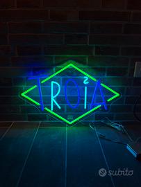 Lampada LED TROIA – insegna luminosa 60x30 cm