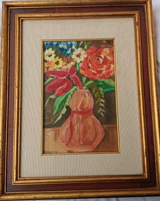 quadro floreale certificato