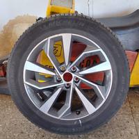 Cerchi Lega e Gomme Michelin Audi Q5 235/55/19