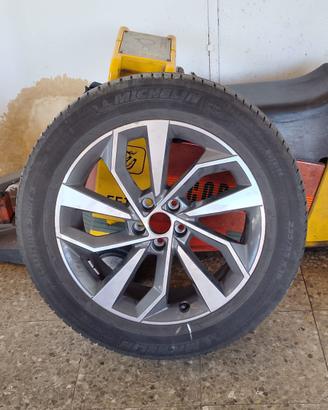 Cerchi Lega e Gomme Michelin Audi Q5 235/55/19