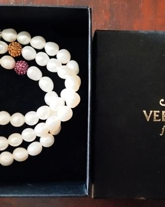 Set 3 braccialetti in perle