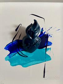 Quadro scultura in resina di Alessandro Flaminio