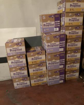 Pampers progressi esapack taglia 2-3-4-5 nuovi