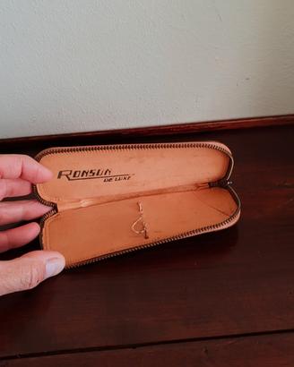 custodia occhiali Ronson vintage