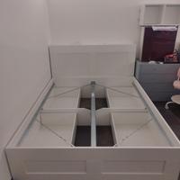 Letto matrimoniale Ikea Brimnes