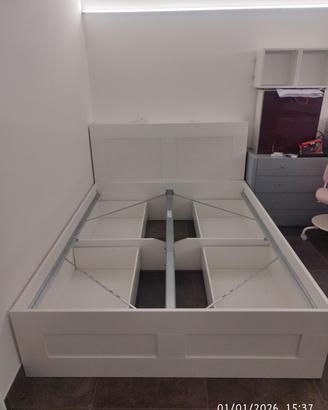 Letto matrimoniale Ikea Brimnes