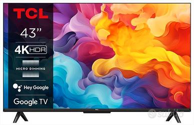 TCL 43P655 TV LED, 43 ", UHD 4K

