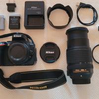 Nikon D5500 con 18-140 mm