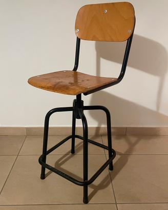 Sgabelli istituto d’arte anni ‘70 industrial