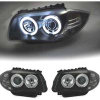 FARI BMW E81 E87 E82 E88 ANGEL EYES SFONDO NERO