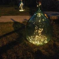 Damigiana in vetro "old school"