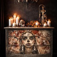 la donna scheletro Catrina