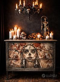 la donna scheletro Catrina