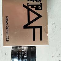 nikon obbiettivo 24mm f2.8 af