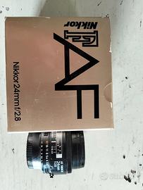 nikon obbiettivo 24mm f2.8 af