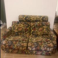 Set salotto e letto stoffa floreale