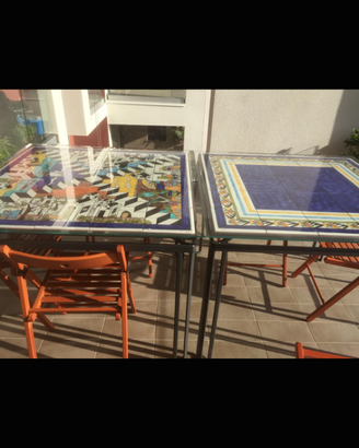TAVOLI CERAMICA VIETRESE MAESTO LUCIO LIGUORI