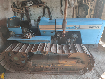 Trattore Landini 6500 con aratro nardi 0AUG/F