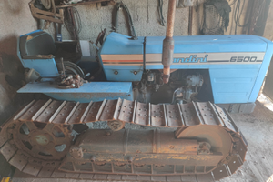 Trattore Landini 6500 con aratro nardi 0AUG/F