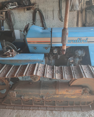 Trattore Landini 6500 con aratro nardi 0AUG/F