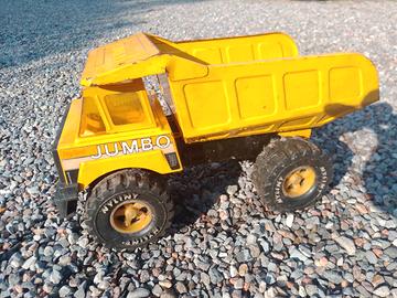 camion da cava in metallo anni 70