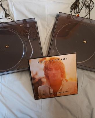 2 giradischi più disco di rod stewart