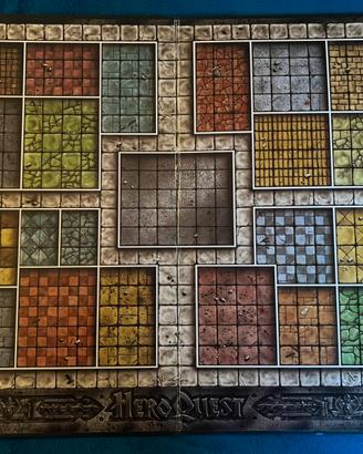 Tabellone Originale HeroQuest 1989 - Prima Edizion