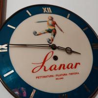 Orologio pubblicitario Lanar Milano