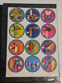 Adesivi Big Jim anni '70 Mattel