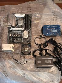 Scheda madre + GPU + Alimentatore