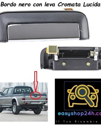 MANIGLIA ESTERNA CROMO PER MITSUBISHI L200 96 05 P