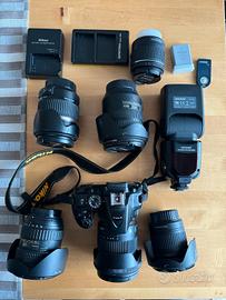 attrezzatura fotografica Nikon d5300 