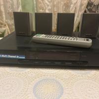 Amplificatore AV 5.1 + 4 Speaker + Subwoofer