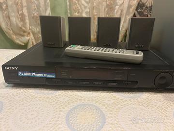Amplificatore AV 5.1 + 4 Speaker + Subwoofer