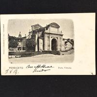Cartolina Viaggiata 1901 Persiceto (Bologna)