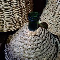 Damigiane vintage x 10, vecchie, molto bello