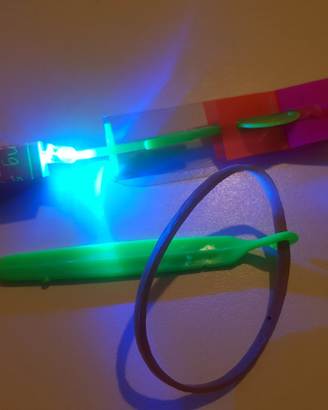 Gioco luminoso da lanciare