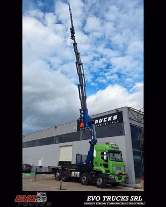 RENAULT 480 RETARDER, 4 ASSI, GRU PM 85000