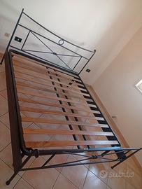 letto in ferro battuto