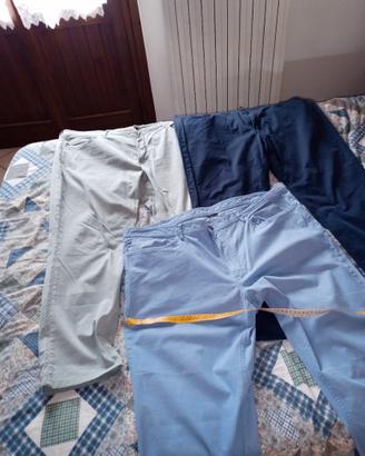 Tre paia pantaloni tagli forti 60