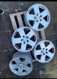 5 cerchi 18" per jeep wrangler JK dal 2007 ad oggi