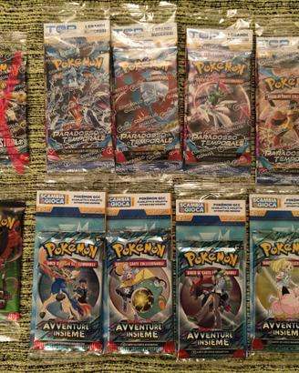 Lotto pacchetti Pokemon sealed