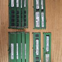 RAM varie DDR4 DDR3 DDR2 PC3L