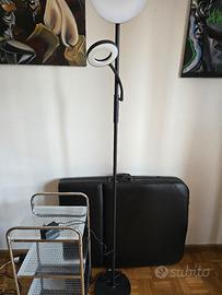 lettino massaggi,carrellino e lampada