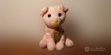 Peluche gioco giocattolo maialino bambini