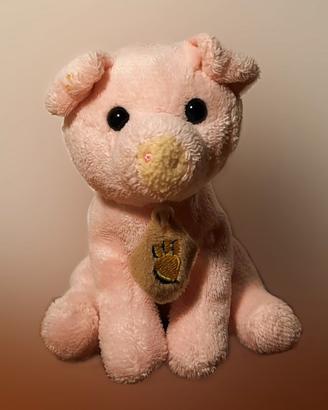 Peluche gioco giocattolo maialino bambini