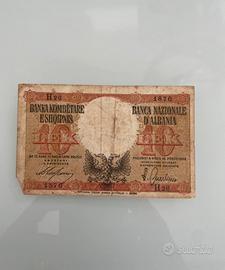 10 lek regno d’Italia e Albania
