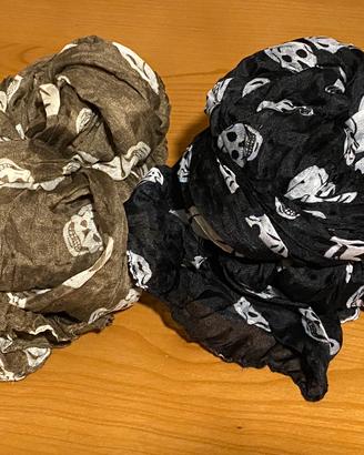 Foulard/Pashmine con teschi